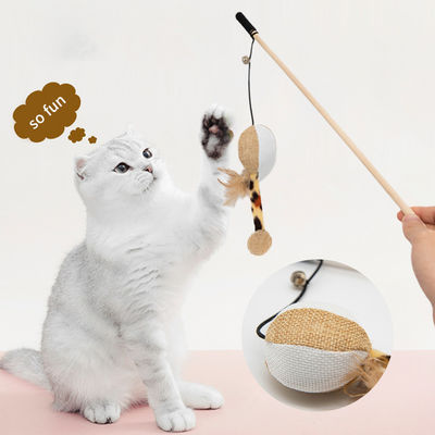 شراء قطة تيزر عصا قطة ألعاب الالعاب للقطط ألعاب حيوانات أليفة المنتجات لصديق القطة الخاص بك الصورة مدرجة التصنيع عبر الإنترنت