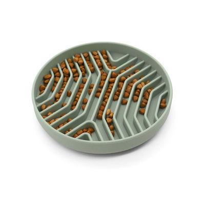 لا يوجد خنق 500 مل طعام بطيء كأس جرو شخصية السيليكون طعام بطيء