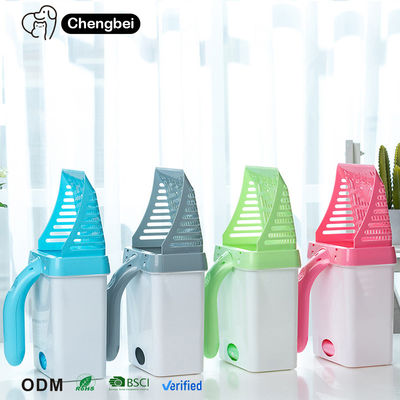 مجرفة صندوق قمامة القطط الخضراء المستدامة ABS مجرفة قمامة القطط السهلة