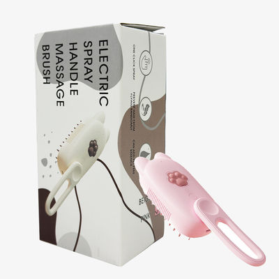 فرشاة إزالة شعر الحيوانات الأليفة الزرقاء للكلاب والقطط - قابلة لإعادة الاستخدام والغسل اليدوي